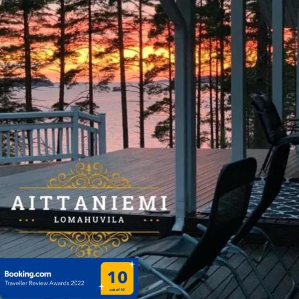 Elegant villa on the shore of Lake Saimaa, hotell i Lappeenranta