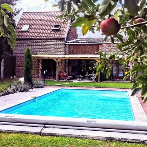 chambres d hotes ,hotel ,Secret d'une Nuit a vicq prės de valenciennes,onnaing,saint saulve avec piscine, hotel en Valenciennes