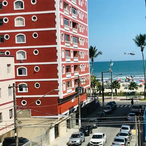 Apartamento na Praia Grande Vila Tupi, hotel Praia Grandéban