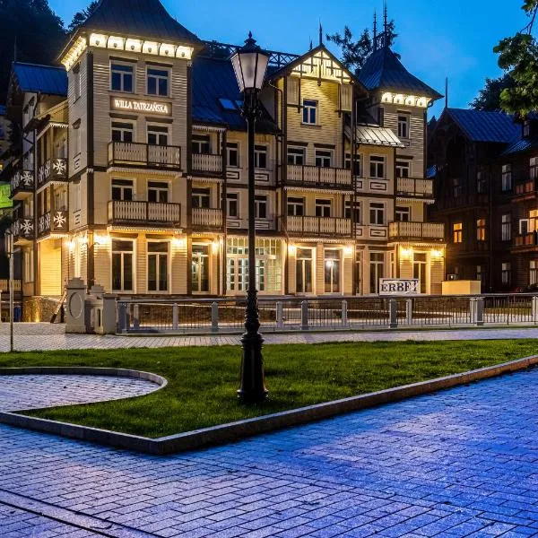 Hotel Willa Tatrzańska, hotel Krynica Zdrójban