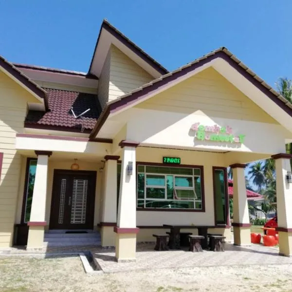 D'Ombak Homestay Pantai Baru, viešbutis mieste Bačokas