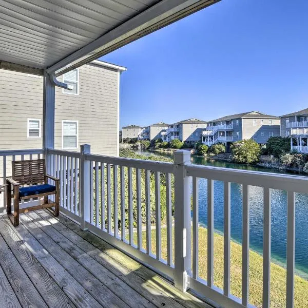 Sunny Condo - Private Ocean Isle Beach Access! โรงแรมในโอเชียนไอเอิลบีช