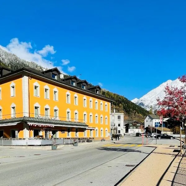 Boutique und Bier Hotel des alpes – hotel w mieście Fiesch