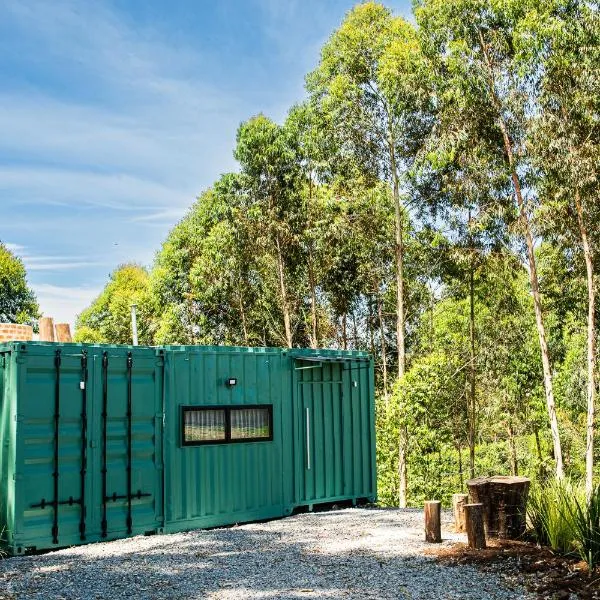 Casa Container FIGO em meio a natureza na Serra Gaúcha, ξενοδοχείο σε Caxias do Sul