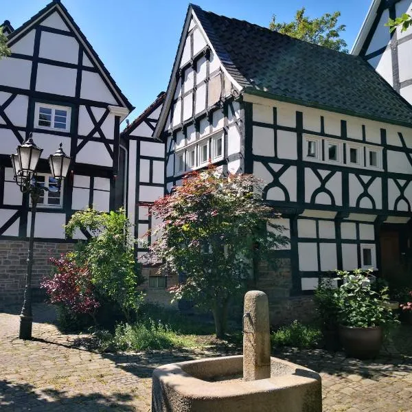 Viesnīca Fünf Giebel Eck in der Freiheit am Ruhrtalradweg pilsētā Vupertāle