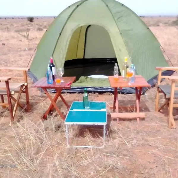 Amanya Double Pitch Tent with Mt Kilimanjaro View، فندق في أمبوسيلي