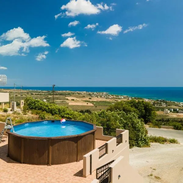 Serenitas, family house with great views, hótel í Ímbros