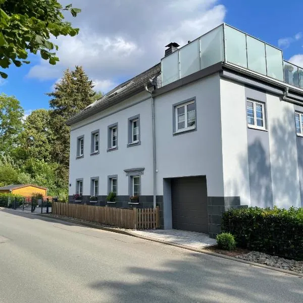 Ferienhaus Villa Adelsberg mit Dachterrasse in Zentraler Lage für bis zu 10 Personen, hôtel à Chemnitz