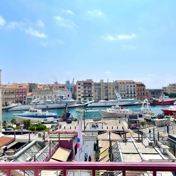 Appartement avec vue sur le port, hotell sihtkohas Sète