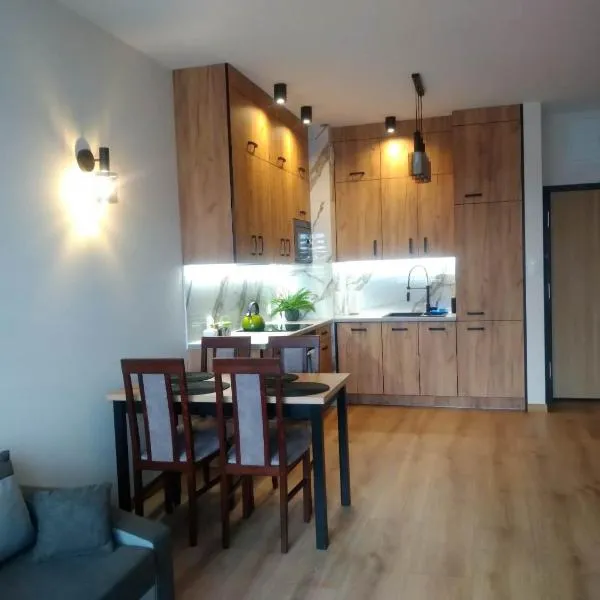 Uniejów Apartament, hotell sihtkohas Uniejów