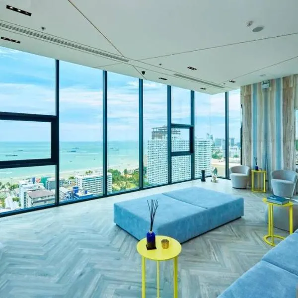 Sea View 2 Bed Room Condo @ Central Pattaya, hotel din Pattaya Central