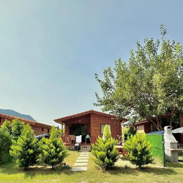 Hurmalık Apart Evleri-Very Close to the Sea Large Garden Bungalow with Barbecue and Swing, готель у місті Адрасан