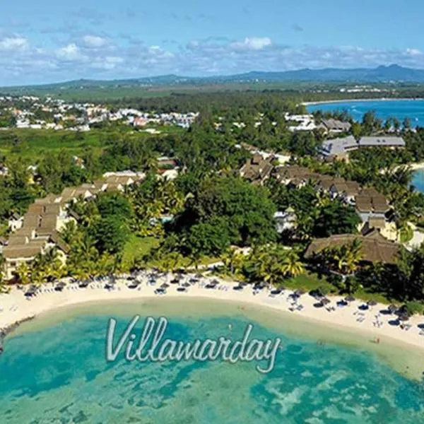 Coquette villa privée au bord de l'océan, hotel i Pointe aux Canonniers