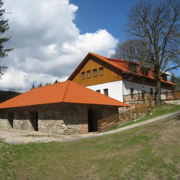 Skalský Mlýn, hotel em Unčín