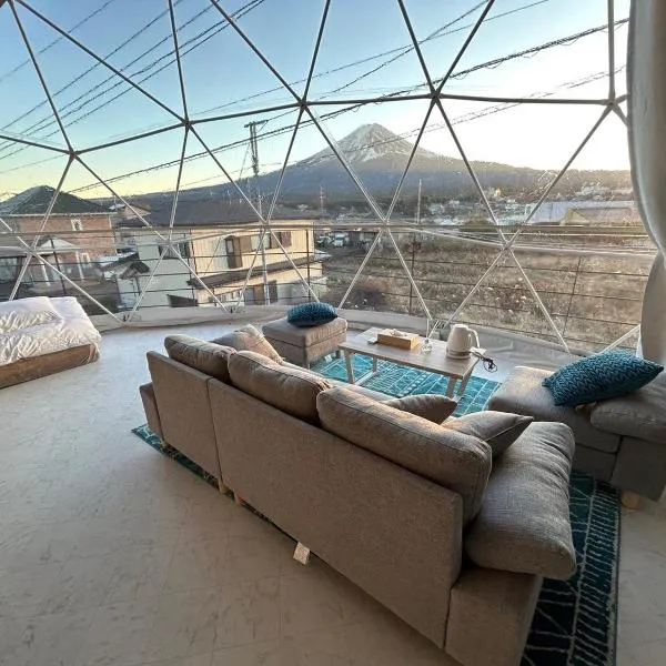 Glamping Dome YOSHIMURA: Fujikawaguchiko şehrinde bir otel