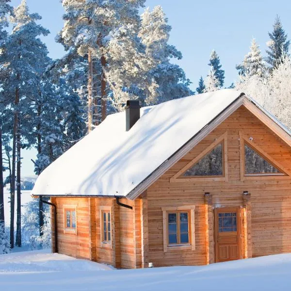 Blockhaus am See - Komfort umgeben von Natur!, hotel sa Östersund