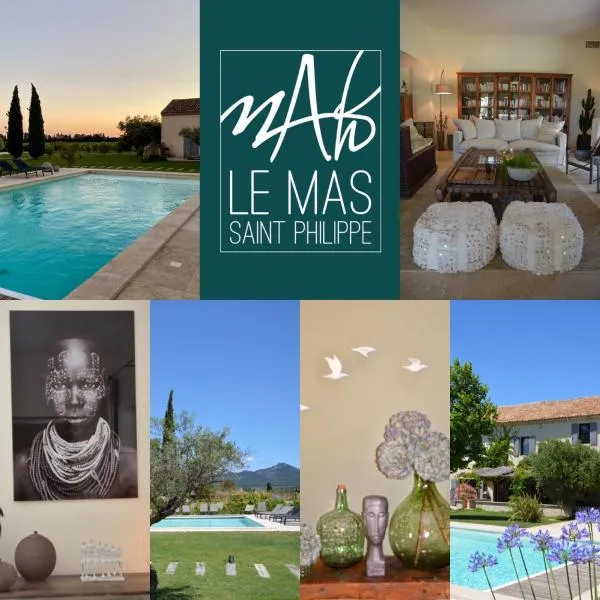 Le Mas Saint Philippe, hotell i Gigondas