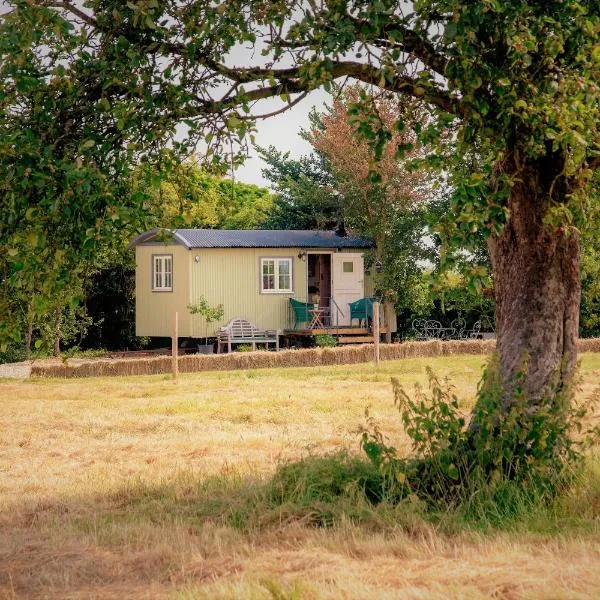 the abberton shepherds hut, hotel din Evesham