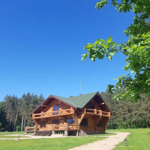 Poilsio ir sveikatinimo sodyba Pušų Šlamesy, hotel a Pakerpe