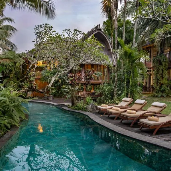 Aryaswara Villa Ubud, hótel í Ubud