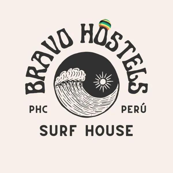 Bravo Hostels: Surf House, hótel í Punta Hermosa