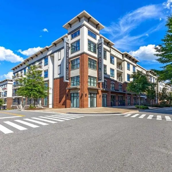 Cozy and Bright Apartments at Marble Alley Lofts in Downtown Knoxville, hotell i Knoxville