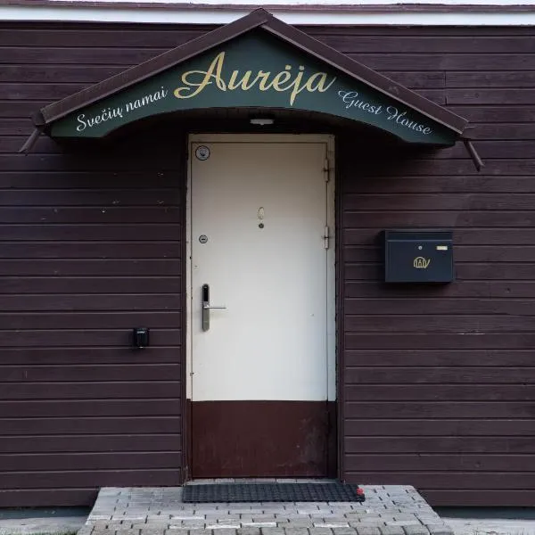 Svečių namai Aurėja, hotel a Miegėnai