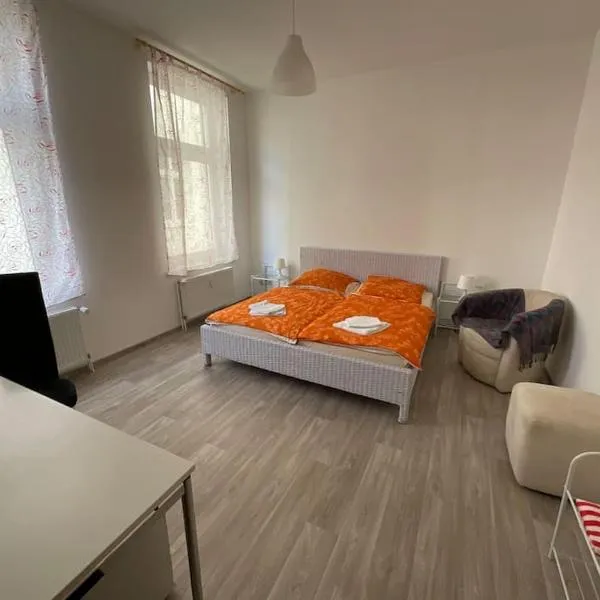 Ferienwohnung Augustastraße Neustrelitz, hótel í Neustrelitz