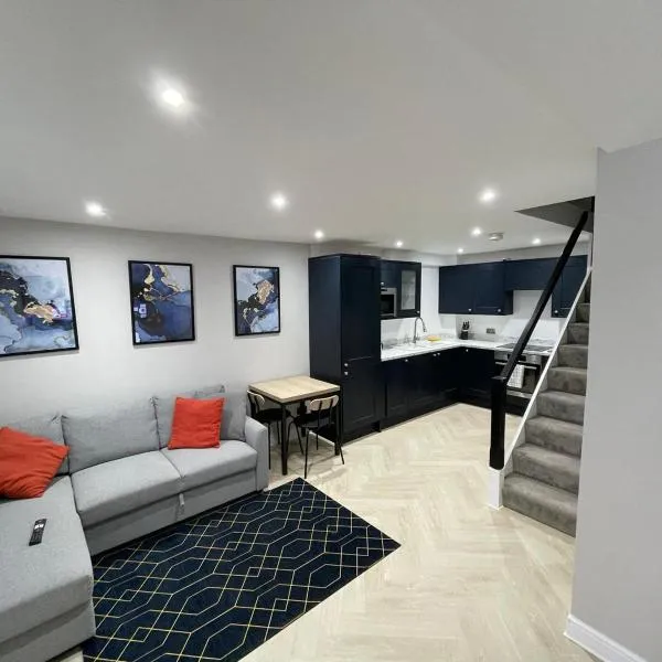 Luxury modern 1 bedroom house, hótel í Southampton