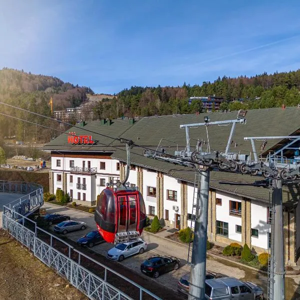 Hotel Jaworzyna Krynicka, hotel Krynica Zdrójban