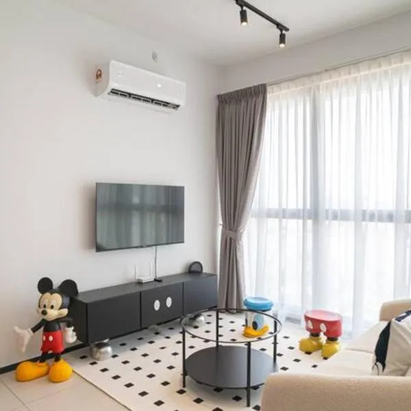 Mickey's Magic Urban Suites Jelutong Penang, Seaview, hotell sihtkohas Jelutong