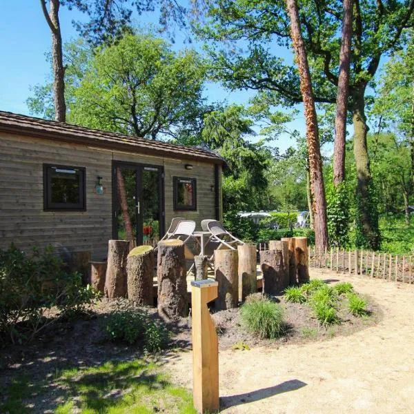 Wood Cabin 4 personen, hotel Baarle-Nassauban