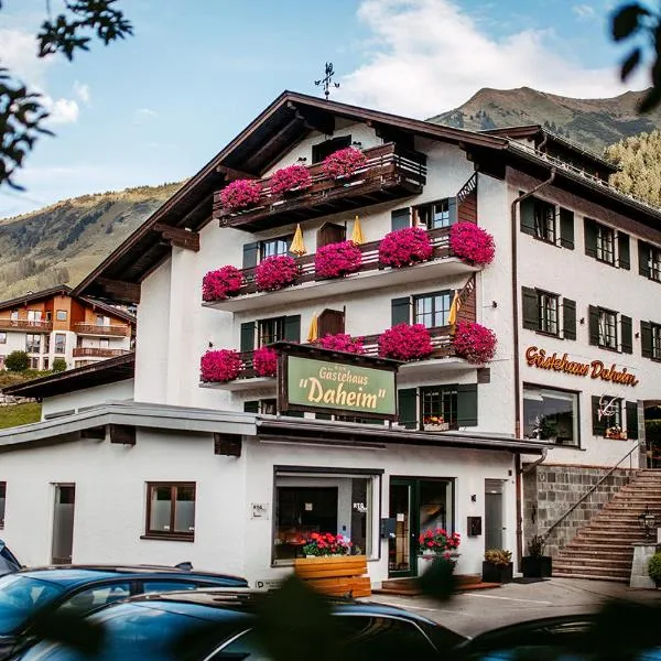 Gästehaus Daheim, hotel i Mittelberg