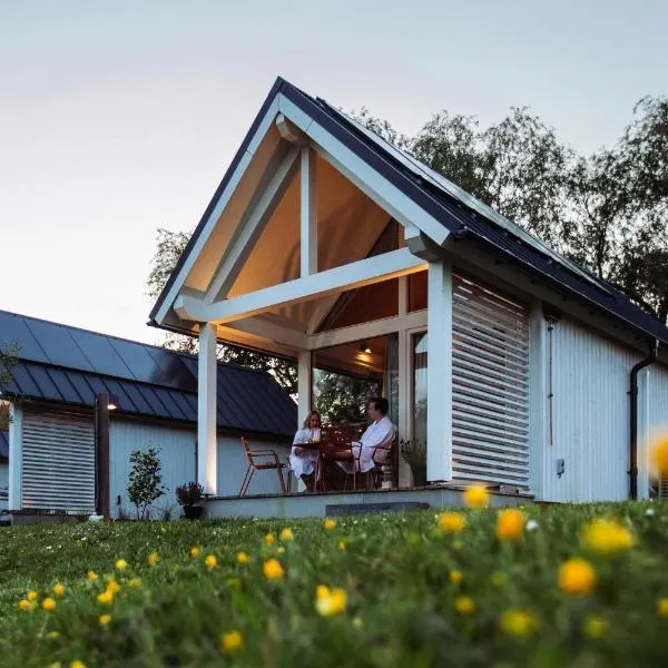 Tiny house - optioneel met hottub, hotel i Dokkum