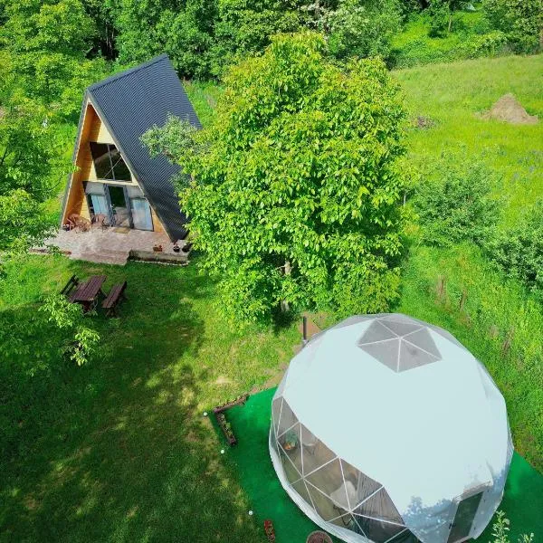 The Frog Glamping, hotell i Măldăreştii de Jos