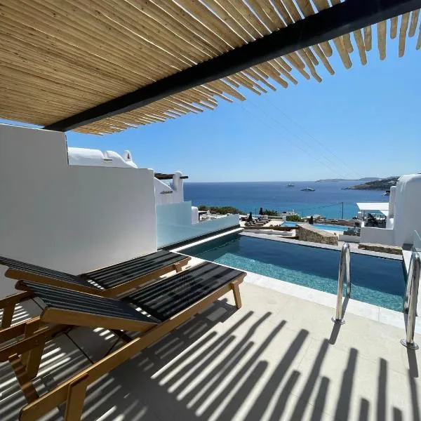 Seethrough Mykonos Suites, hotel en Platis Gialos