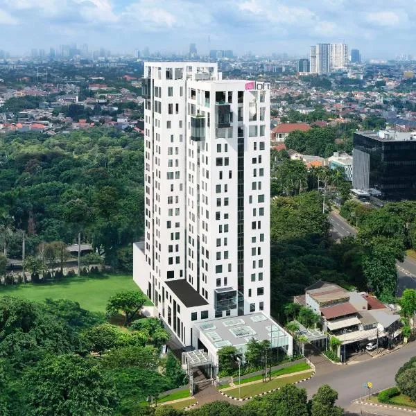 Viesnīca Aloft South Jakarta pilsētā Tjinere-wetan