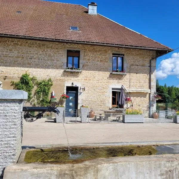 Location à la ferme entre lacs et montagnes "chez papy", hotel u gradu La Chaux-du-Dombief