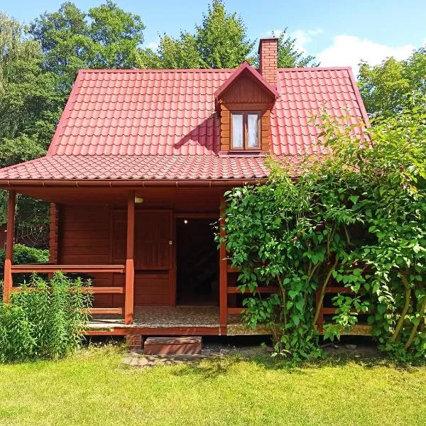 Domek centrum jezioro Białe Okuninka, viešbutis mieste Okuninka