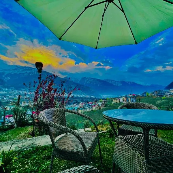 Himalayan River Mountain View 2 Bedrooms Cottage, Manali, hotel in Manāli