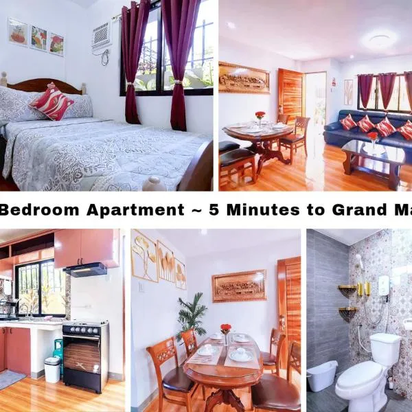 2 Bedroom Apartment ~ 5 Minutes to Grand Mall, hotel Liloanban