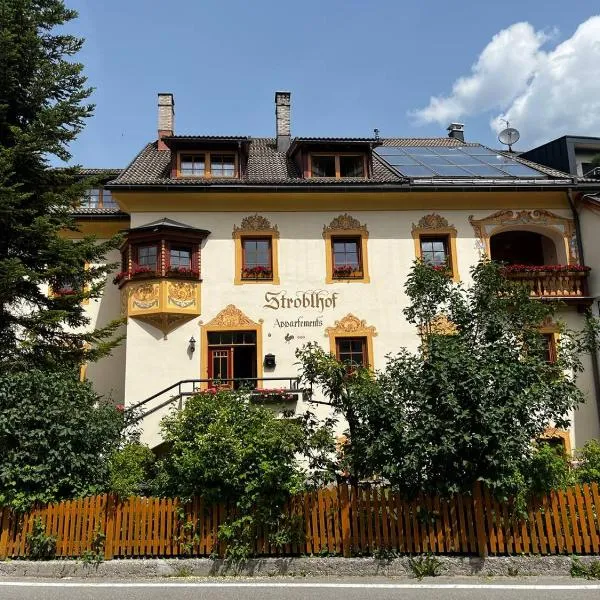 Stroblhof Toblach-Dobbiaco, hotel di Dobbiaco