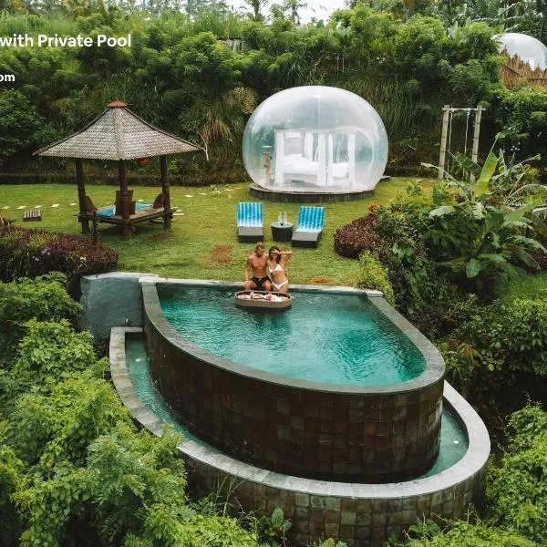 Bubble Hotel Bali Ubud - Adults Only: Tegalalang şehrinde bir otel