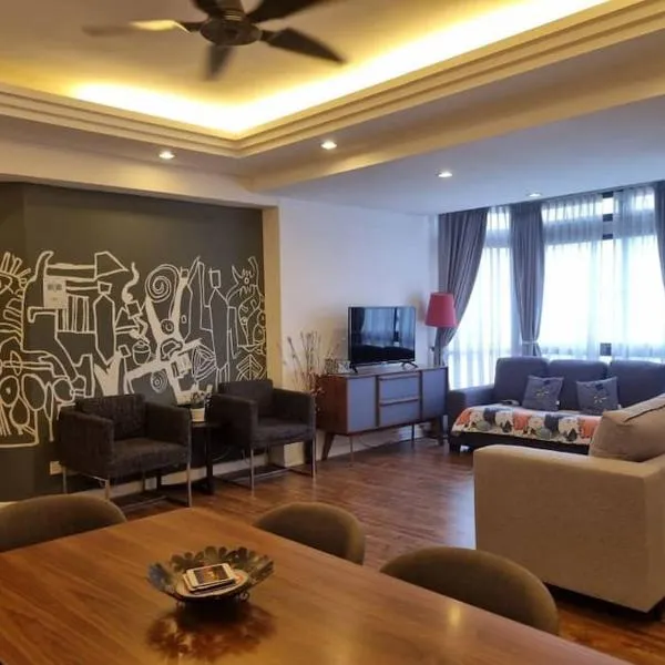 Fahrenheit Spacious Condo Bukit Bintang KL, hotel v destinaci Petaling Jaya