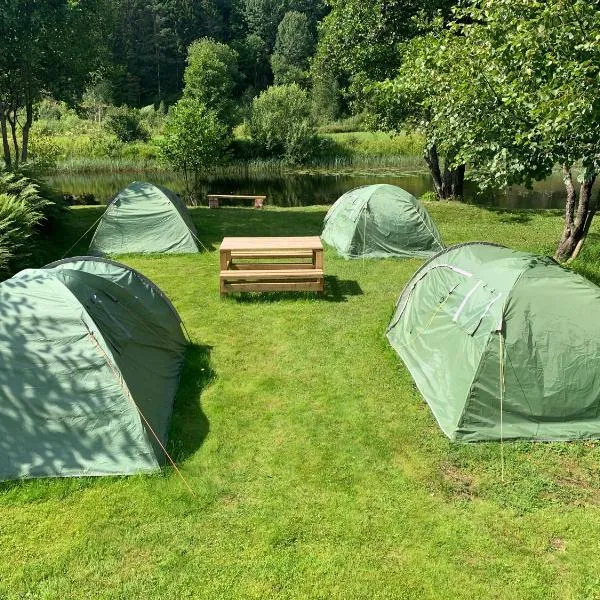 Riverside Bliss Idyllic Camp, 3 Man Tent Incl, near Tvedestrand and Arendal, hotel di Tvedestrand