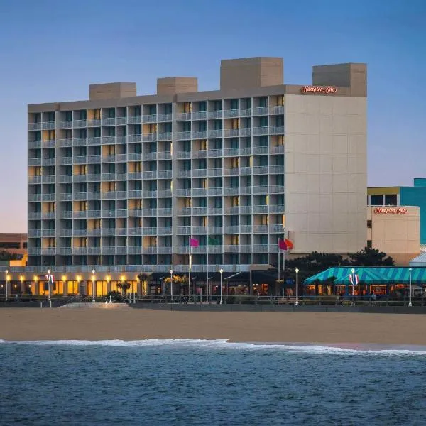 Hampton Inn Virginia Beach-Oceanfront South, хотел в Вирджиния Бийч