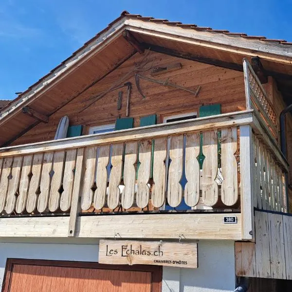 "Les Echalas" Chalet indépendant avec cuisine en Lavaux Unesco, hotel u gradu Veve