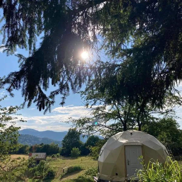 Glamp pod hviezdami, hotel i Dolné Žemberovce