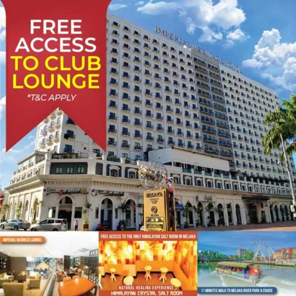 Imperial Heritage Hotel Melaka I City Centre I Free Club Lounge Access I Free Wifi I Free Parking, готель у місті Малаці