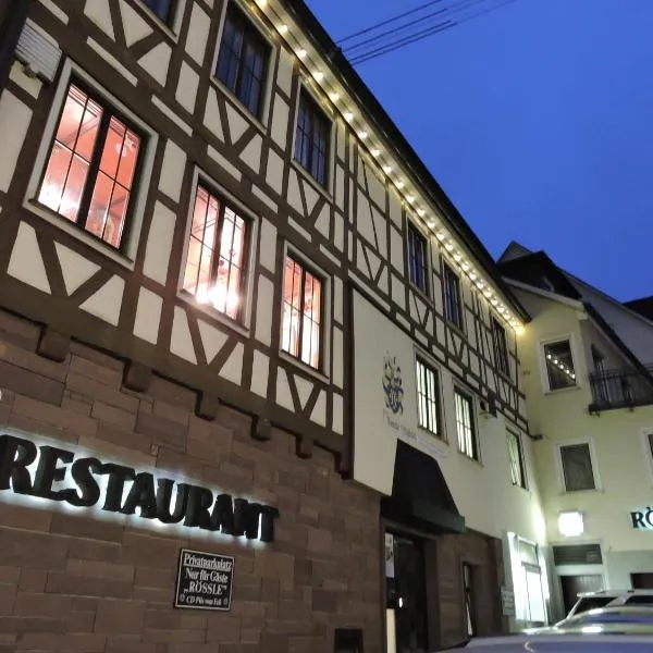 Hotel Restaurant Rössle, hotel u gradu 'Calw'